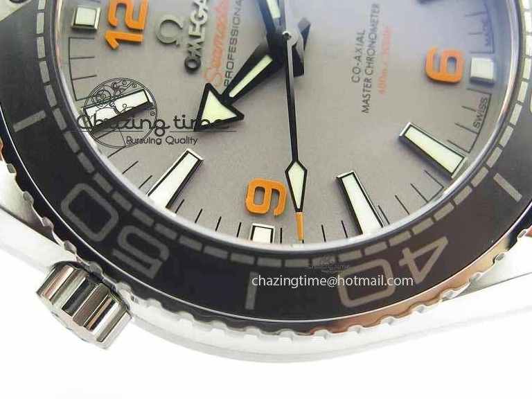 0206 UrbanStyle Planet Ocean 2016 43.5mm SS OM 1:1 Best Edition Gray Dial On Black Nylon Strap A 8168